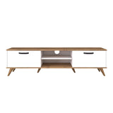 Comoda TV Defne, Alb, 180x49x35 cm