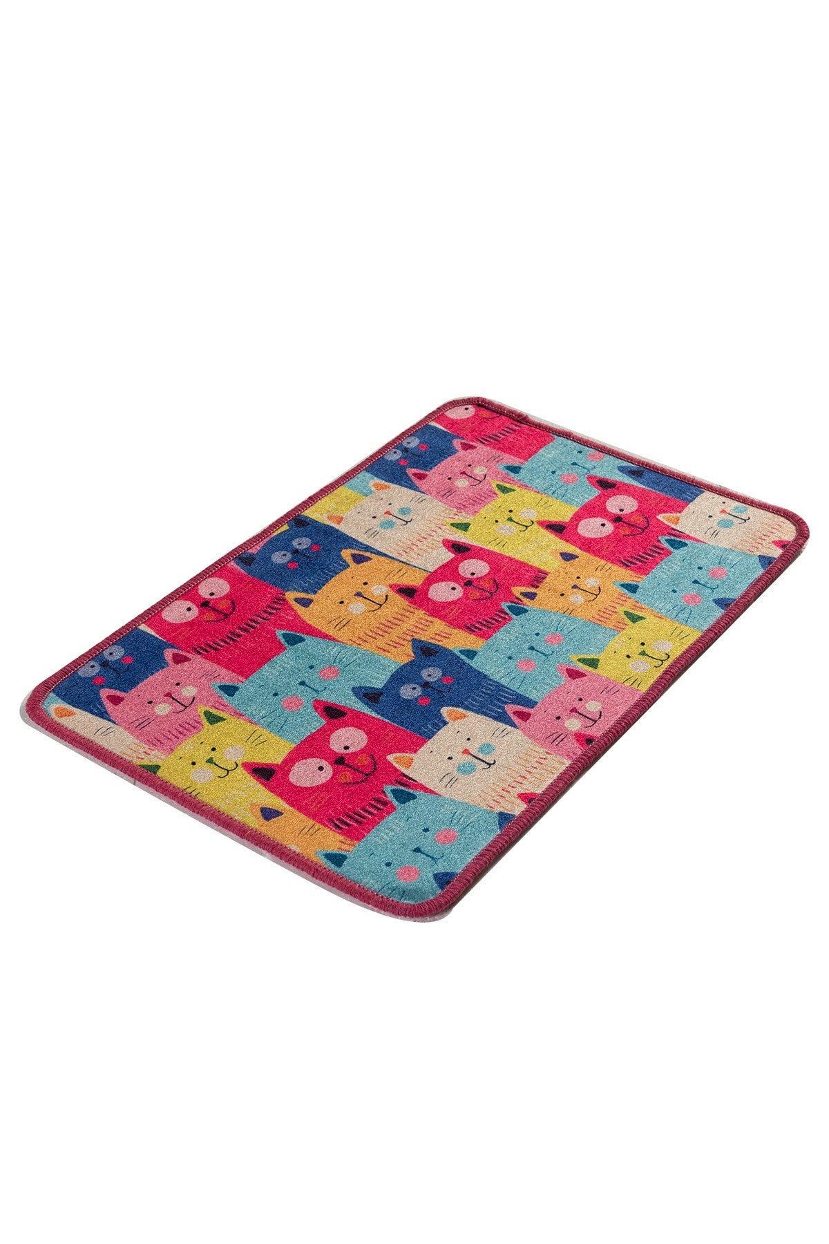 Covor de baie, Multicolor, 40x60 cm