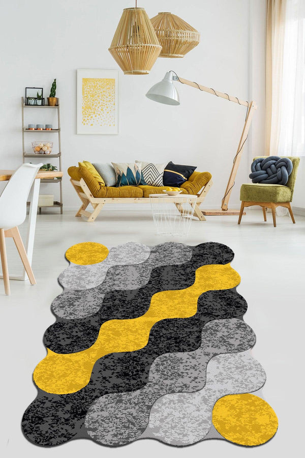 Covor de Hol Circle, Multicolor (diverse dimensiuni)