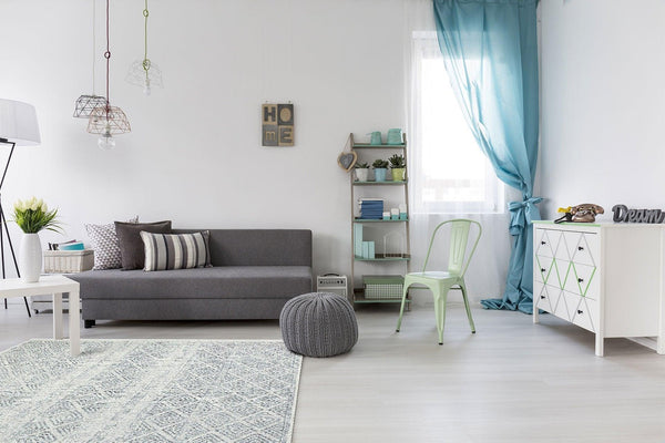 Covor de living / dormitor Maze Home ARYA Reversibil, Lavabil, Stone Grey, 120x180 cm