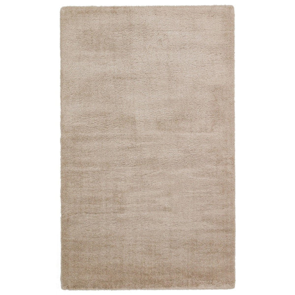 Covor de living / dormitor Maze Home Comfort Shaggy, Beige, 133x190 cm