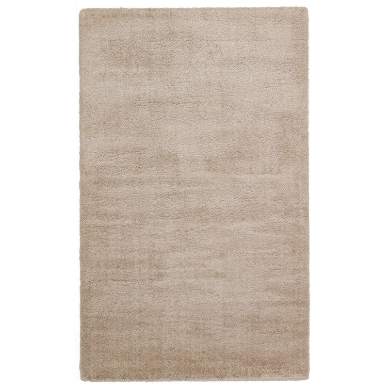 Covor de living / dormitor Maze Home Comfort Shaggy, Beige, 133x190 cm