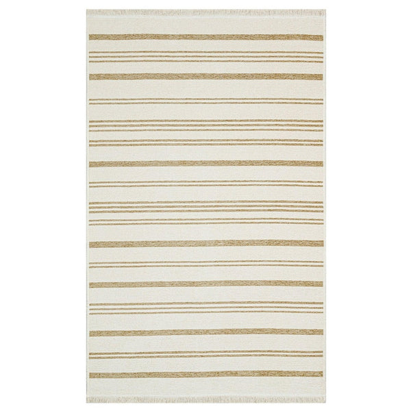 Covor de living / dormitor Maze Home Mondo Reversibil, Cream Beige 02 (diverse dimensiuni), 120x180 cm