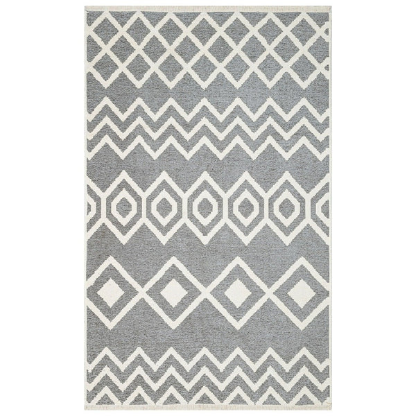 Covor de living / dormitor Maze Home Mondo Reversibil, Harmony, Gri (diverse dimensiuni), 120x180 cm
