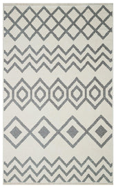 Covor Maze Home MONDO, Reversibil, Harmony Silver 01 - Adorehome.ro - Covoare - Maze - MD 01 SILVER _ 80*150