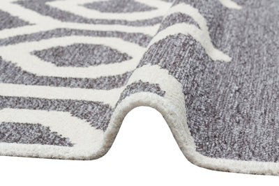 Covor Maze Home MONDO, Reversibil, Harmony Silver 01 - Adorehome.ro - Covoare - Maze - MD 01 SILVER _ 80*150