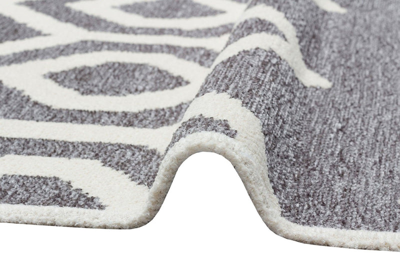 Covor Maze Home MONDO, Reversibil, Harmony Silver 01 - Adorehome.ro - Covoare - Maze - MD 01 SILVER _ 80*150