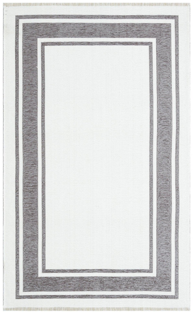 Covor Maze Home NOA, Reversibil, Grey White - Adorehome.ro - Covoare - Maze - NK 06 GREY WHITE _ 75*150