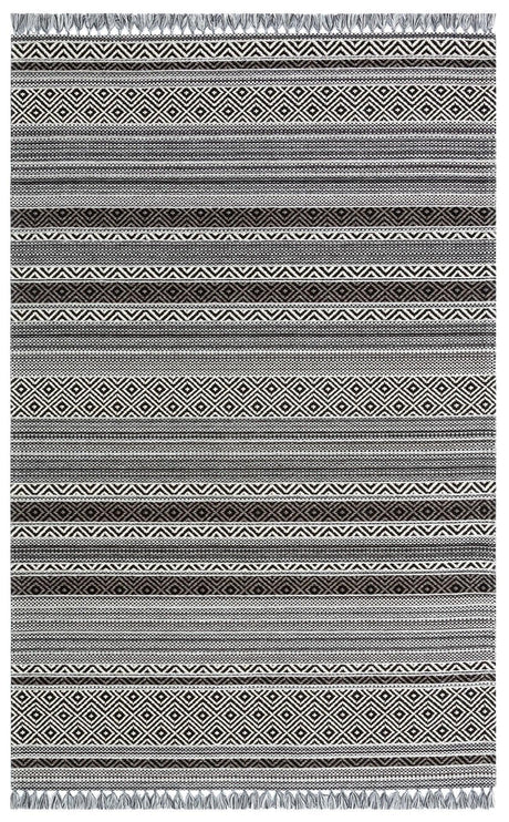 Covor Maze Home INKA, White Black - Adorehome.ro - Covoare - Maze - IN 02 WHITE BLACK _ 80*150