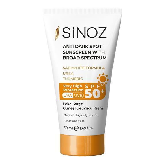 Crema Protectie Solara cu SPF 50+, anti-pete pigmentare - Sinoz