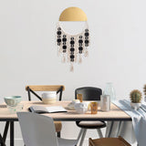 Decoratiune de perete Metal Ivamac, Aur, 90x1x42 cm