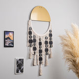 Decoratiune de perete Metal Ivamac, Aur, 90x1x42 cm