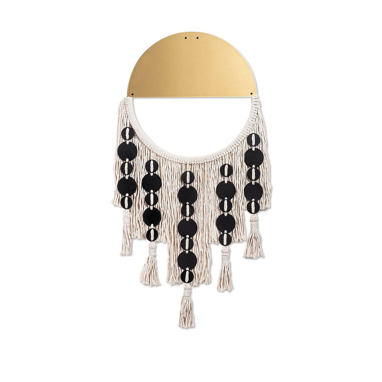 Decoratiune de perete Metal Ivamac, Aur, 90x1x42 cm