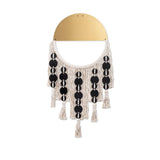 Decoratiune de perete Metal Ivamac, Aur, 90x1x42 cm