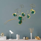 Decoratiune de perete Metal Okeyto, Multicolor, 120 x 100 x 4 cm