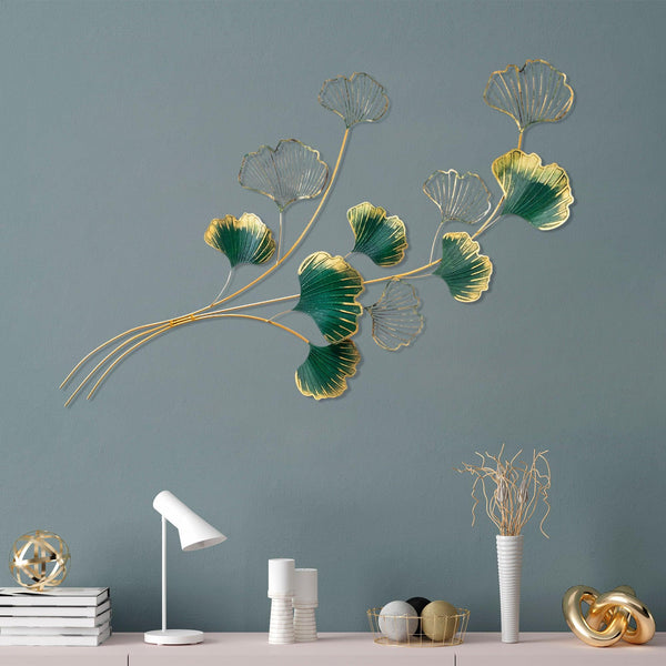Decoratiune de perete Metal Okeyto, Multicolor, 120x100 cm