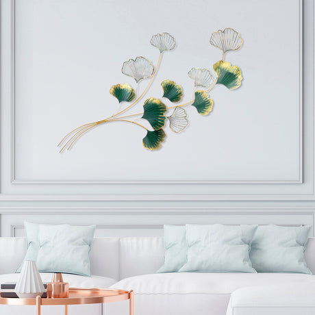 Decoratiune de perete Metal Okeyto, Multicolor, 120 x 100 x 4 cm
