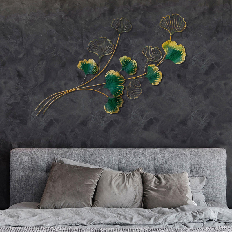 Decoratiune de perete Metal Okeyto, Multicolor, 120 x 100 x 4 cm