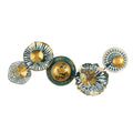 Decoratiune de perete Metal Sensuale, Multicolor, 50x0,15x100 cm