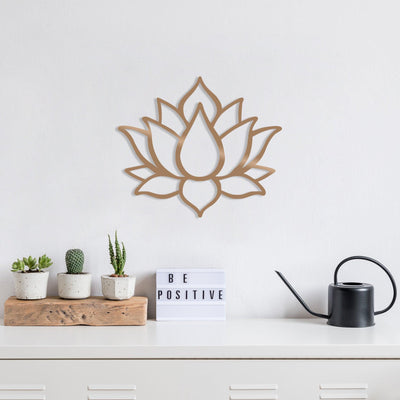 Decoratiune de perete Metal Tanelorn, Cupru, 43x0.15x50 cm