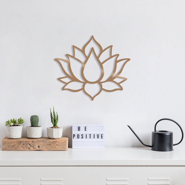 Decoratiune de perete Metal Tanelorn, Cupru, 43x50 cm