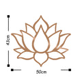 Decoratiune de perete Metal Tanelorn, Cupru, 43x0.15x50 cm