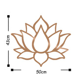 Decoratiune de perete Metal Tanelorn, Cupru, 43x0.15x50 cm
