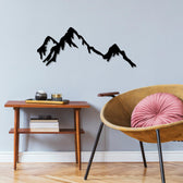 Decoratiune de perete Metal Tanelorn, Negru, 30x0.15x70 cm