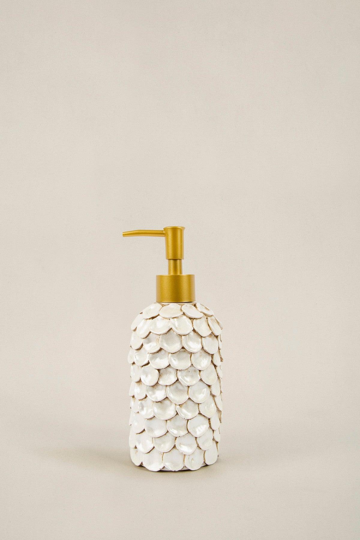 Dozator de Săpun Lux Lindy, Crem, 4x120x40 cm