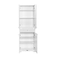Dulap Adore Diamond, Multifunctional, 4 usi, 4 rafturi, 1 sertar 60 x 187 x 40 cm