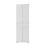 Dulap Adore Diamond, Multifunctional, 4 usi, 4 rafturi, 1 sertar 60 x 187 x 40 cm