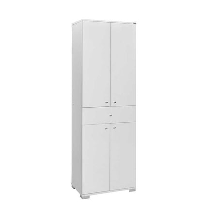 Dulap Adore Diamond, Multifunctional, 4 usi, 4 rafturi, 1 sertar 60 x 187 x 40 cm