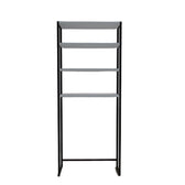 Dulap De Baie Salzgitter cu 4 Rafturi si cadru Metal, Alb, 54 X 150 X 18 Cm