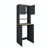 Dulap Masina De Spalat Kaizer cu 2 Usi si 3 Rafturi, Antracit, 65 X 183 X 60 Cm