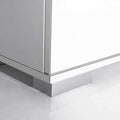 Dulap Multifunctional Adore Diamond, 2 usi, 1 sertar, Alb Lucios, 45 x 187 x 40 cm
