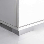 Dulap Multifunctional Adore Diamond, 2 usi, 1 sertar, Alb Lucios, 45 x 187 x 40 cm