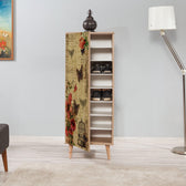 Dulap Multifunctional Filinta cu 2 Usi, Stejar, 50 x 38 x 135 cm