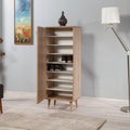 Dulap Multifunctional Filinta cu 2 Usi, Stejar, 50 x 38 x 135 cm