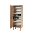Dulap Multifunctional Filinta cu 2 Usi, Stejar, 50 x 38 x 135 cm