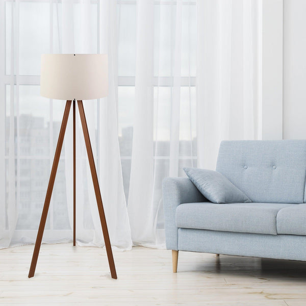 Lampadar Harper, Ecru, 38x25x115 cm