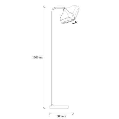 Lampadar Solaal, Negru