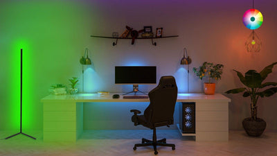 Lampadar Volta, Multicolor