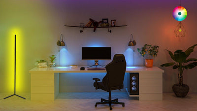 Lampadar Volta, Multicolor