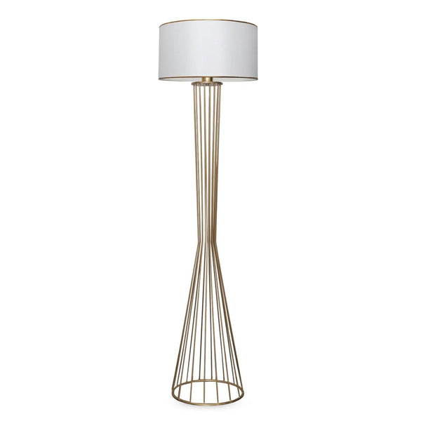 Lampadar Zola, Alb, 21x38 cm