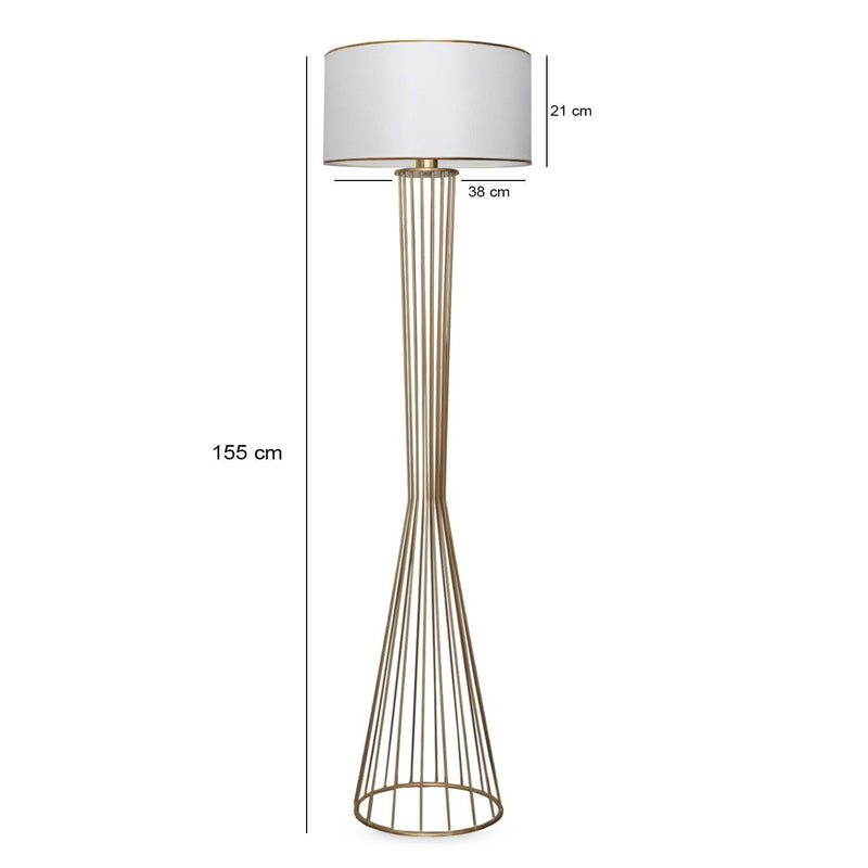 Lampadar Zola, Alb