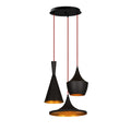 Lustra Amelie, Negru/Auriu