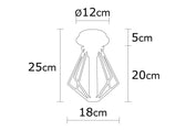 Lustra Bling , Negru