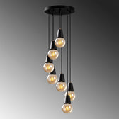 Lustra Candelabra, Negru