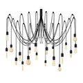 Lustra Candelabrix, Negru
