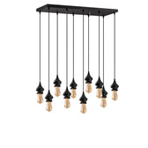 Lustra Exolamp, Negru